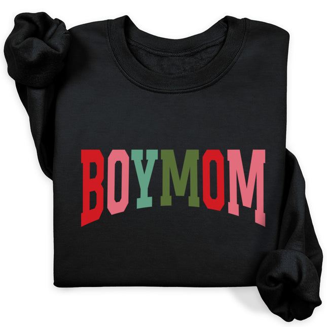 BoyMom Bright Holiday Sweatshirt