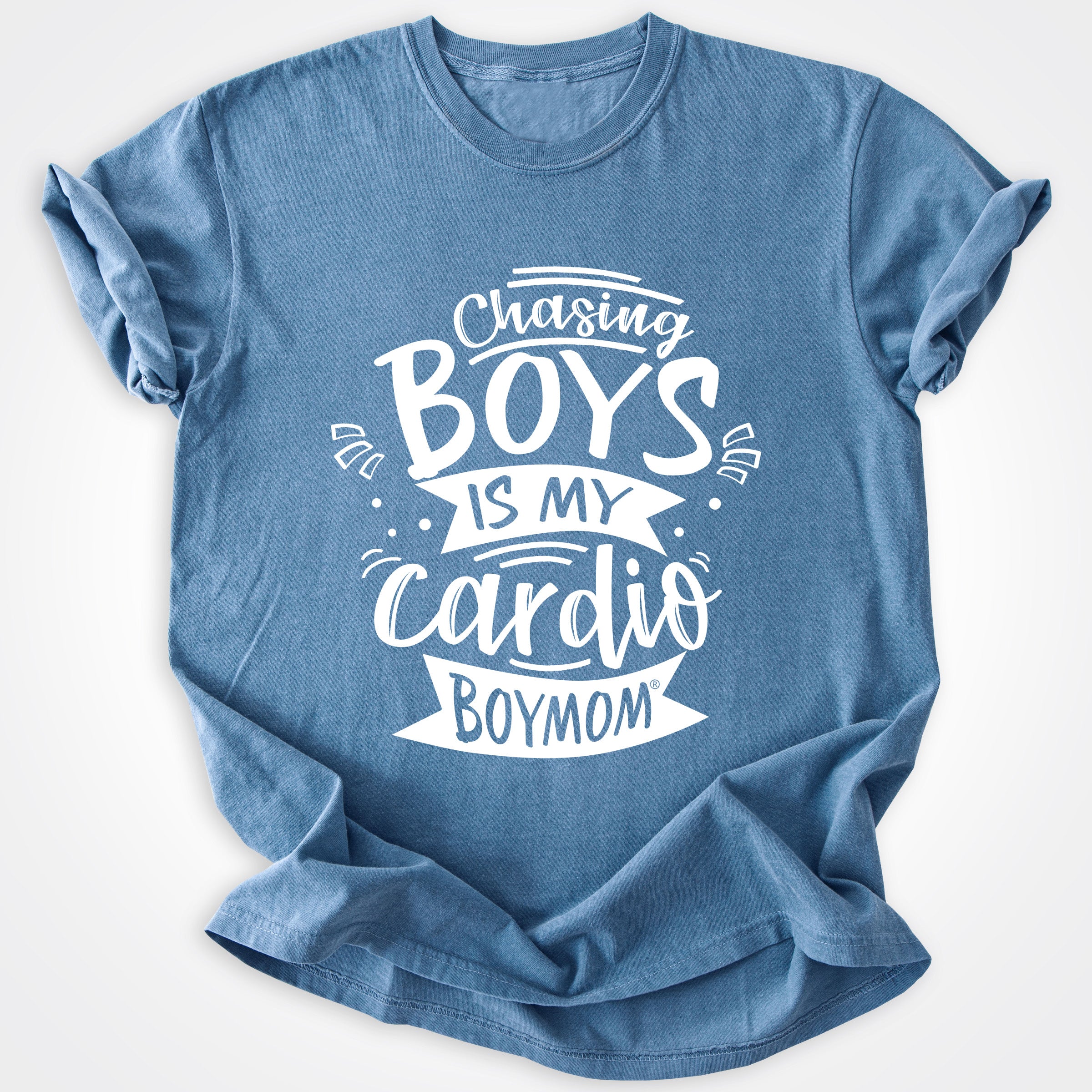 BoyMom Chasing Boys Is My Cardio Heavyweight Tee