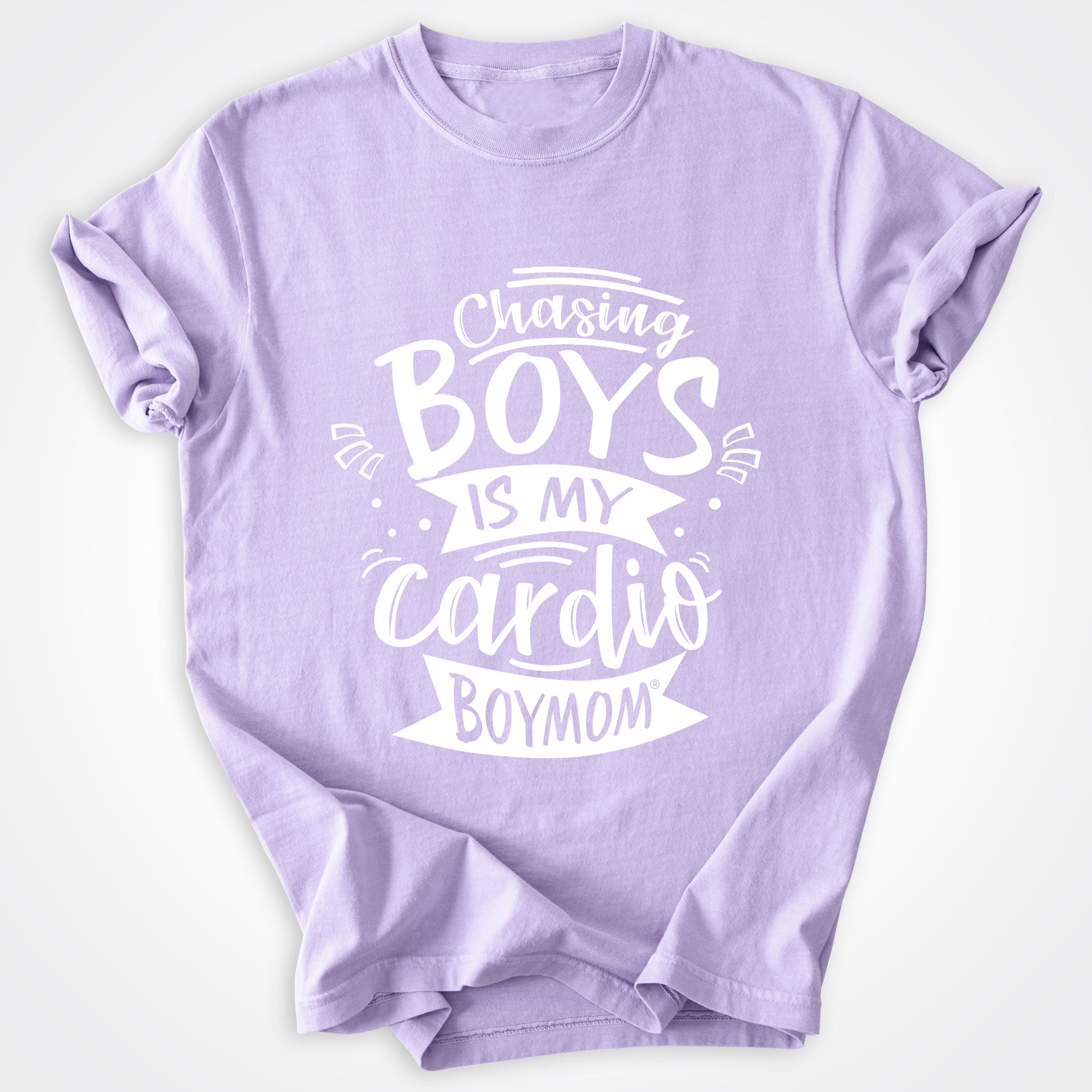 BoyMom Chasing Boys Is My Cardio Heavyweight Tee