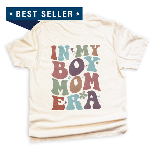 In My Boy Mom Era Heavyweight Tee