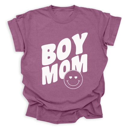 BoyMom Heart Eyes Heavyweight Tee