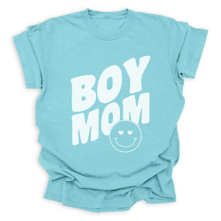 BoyMom Heart Eyes Heavyweight Tee
