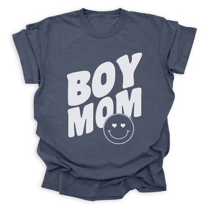 BoyMom Heart Eyes Heavyweight Tee