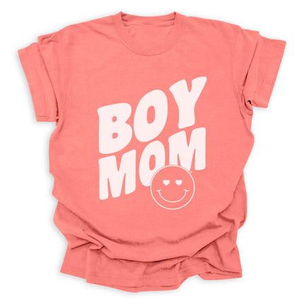 BoyMom Heart Eyes Heavyweight Tee