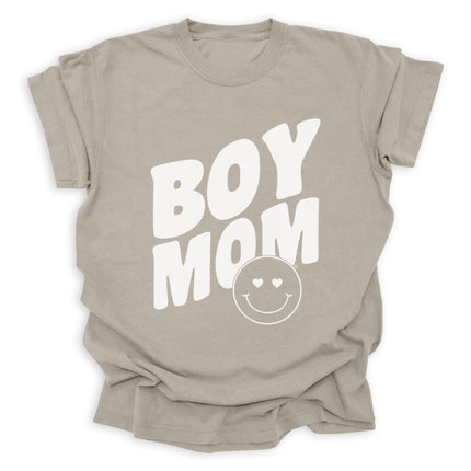 BoyMom Heart Eyes Heavyweight Tee