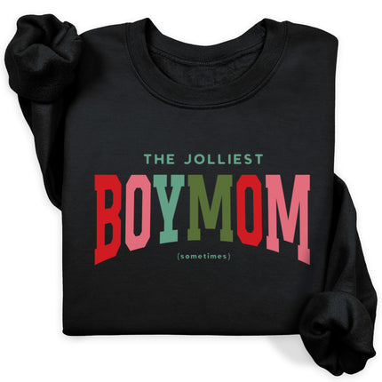 BoyMom Jolliest (Sometimes) Sweatshirt