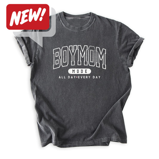 BoyMom Mode Heavyweight Tee