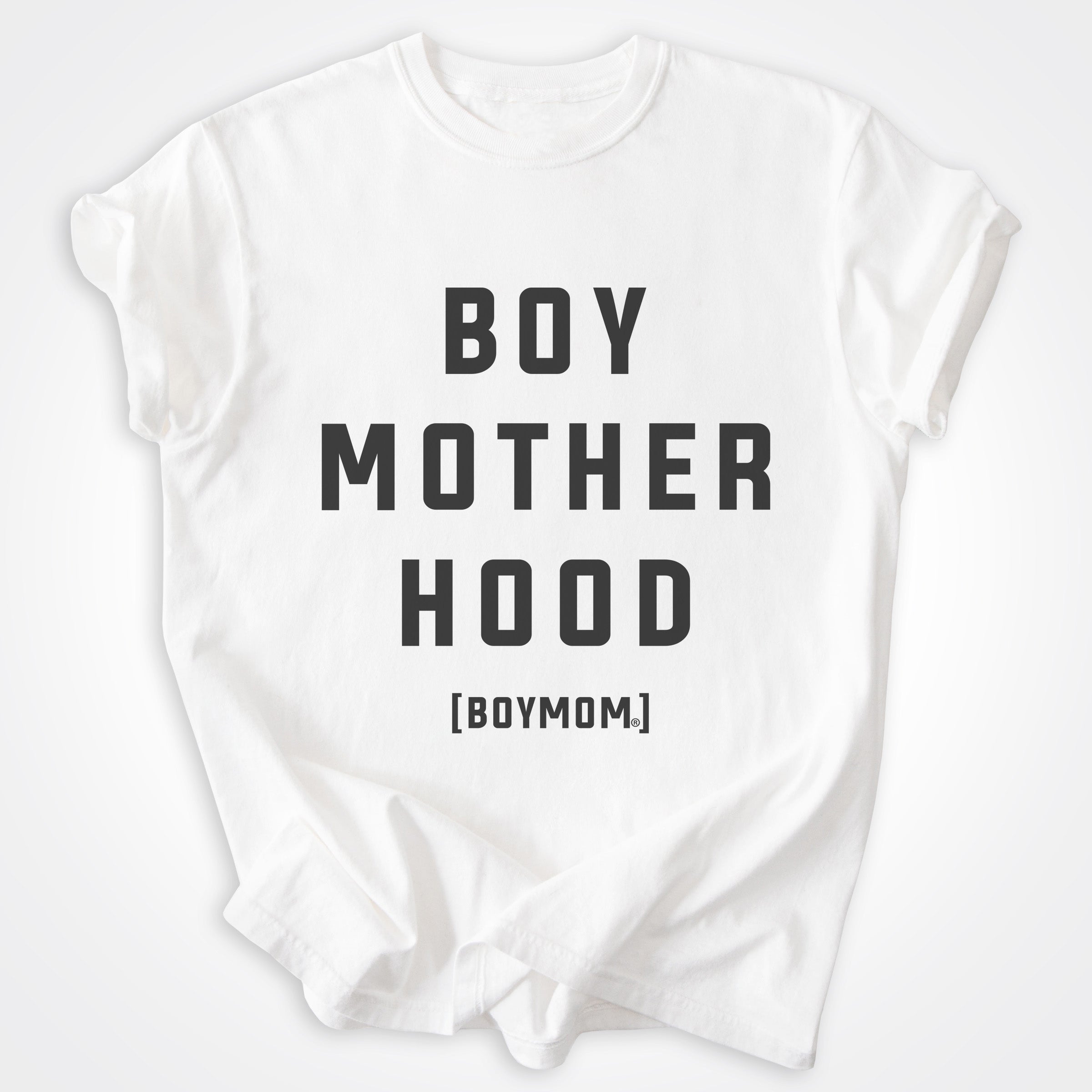BoyMom Boy Mother Hood Heavyweight Tee