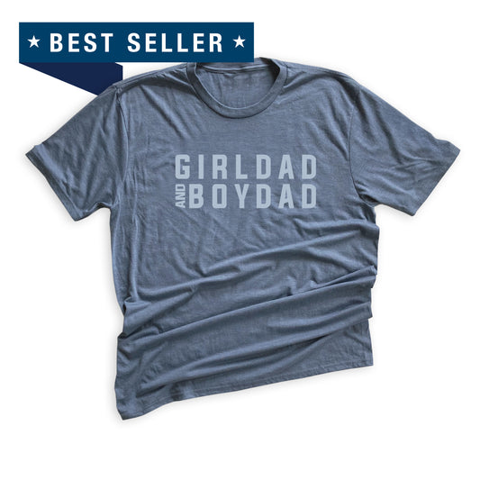GirlDad & BoyDad Modern Logo Tee