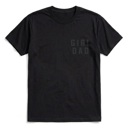 Girl Dad Modern Stacked Logo Tee