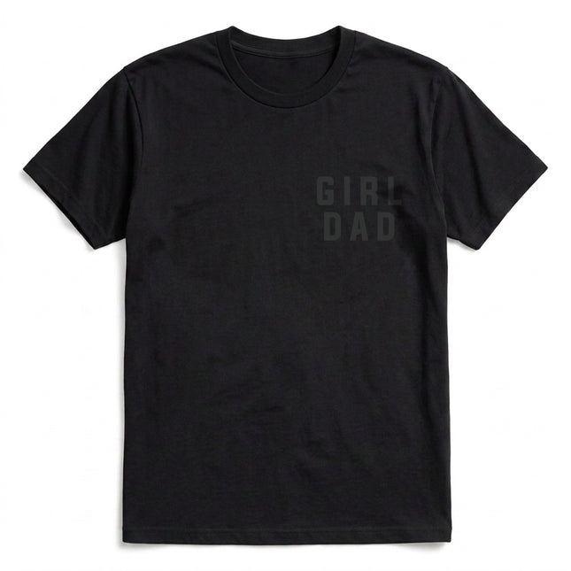 Girl Dad Modern Stacked Logo Tee
