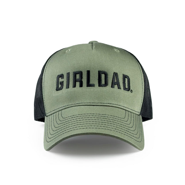 GirlDad® Loden & Black Mesh Back Trucker Hat