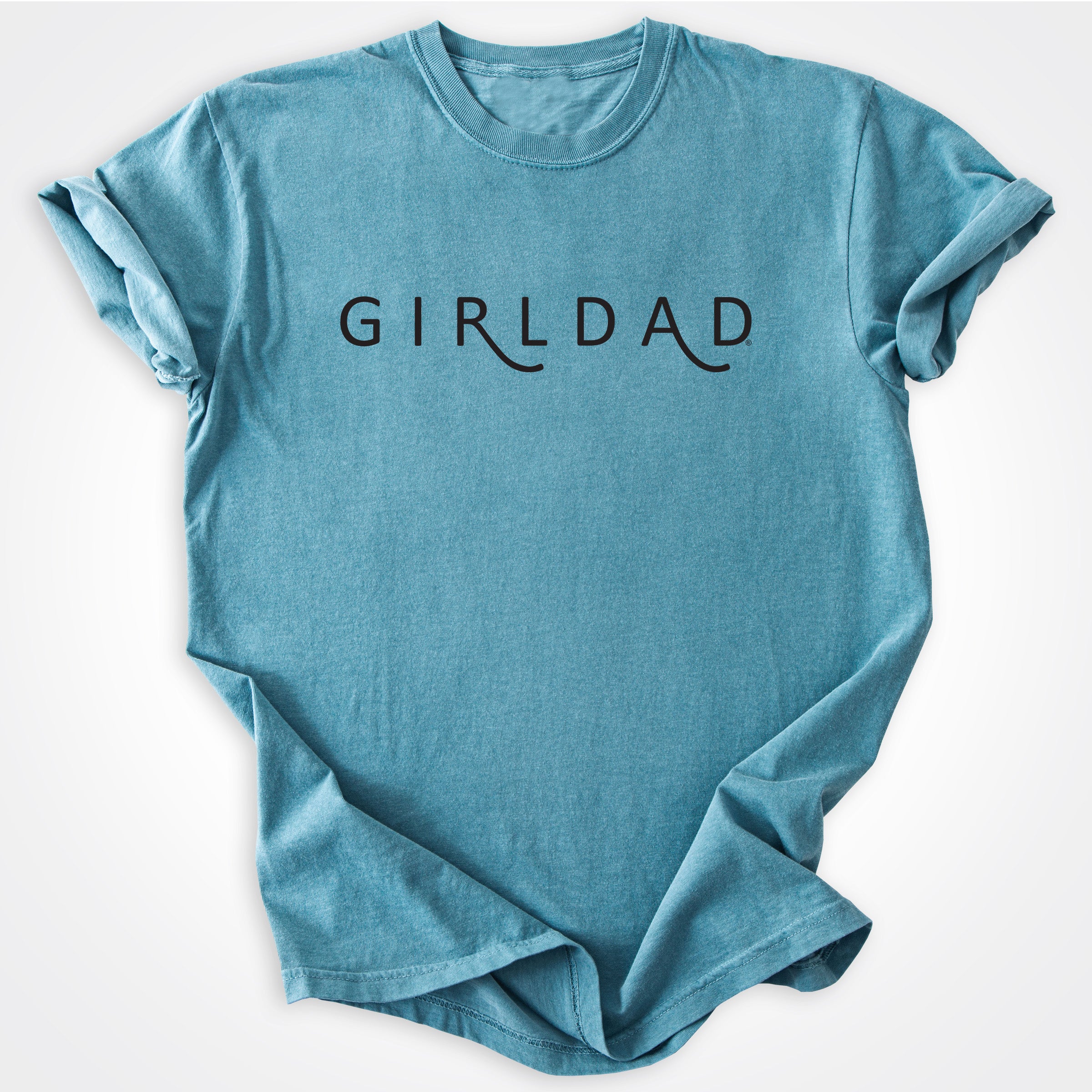 GirlDad Minimal Heavyweight Tee