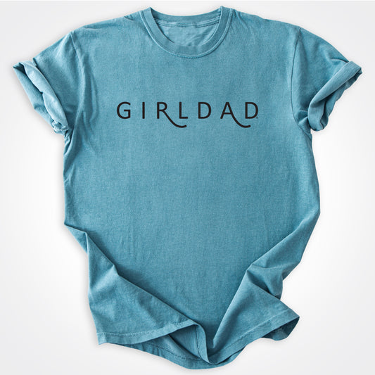 GirlDad Minimal Heavyweight Tee
