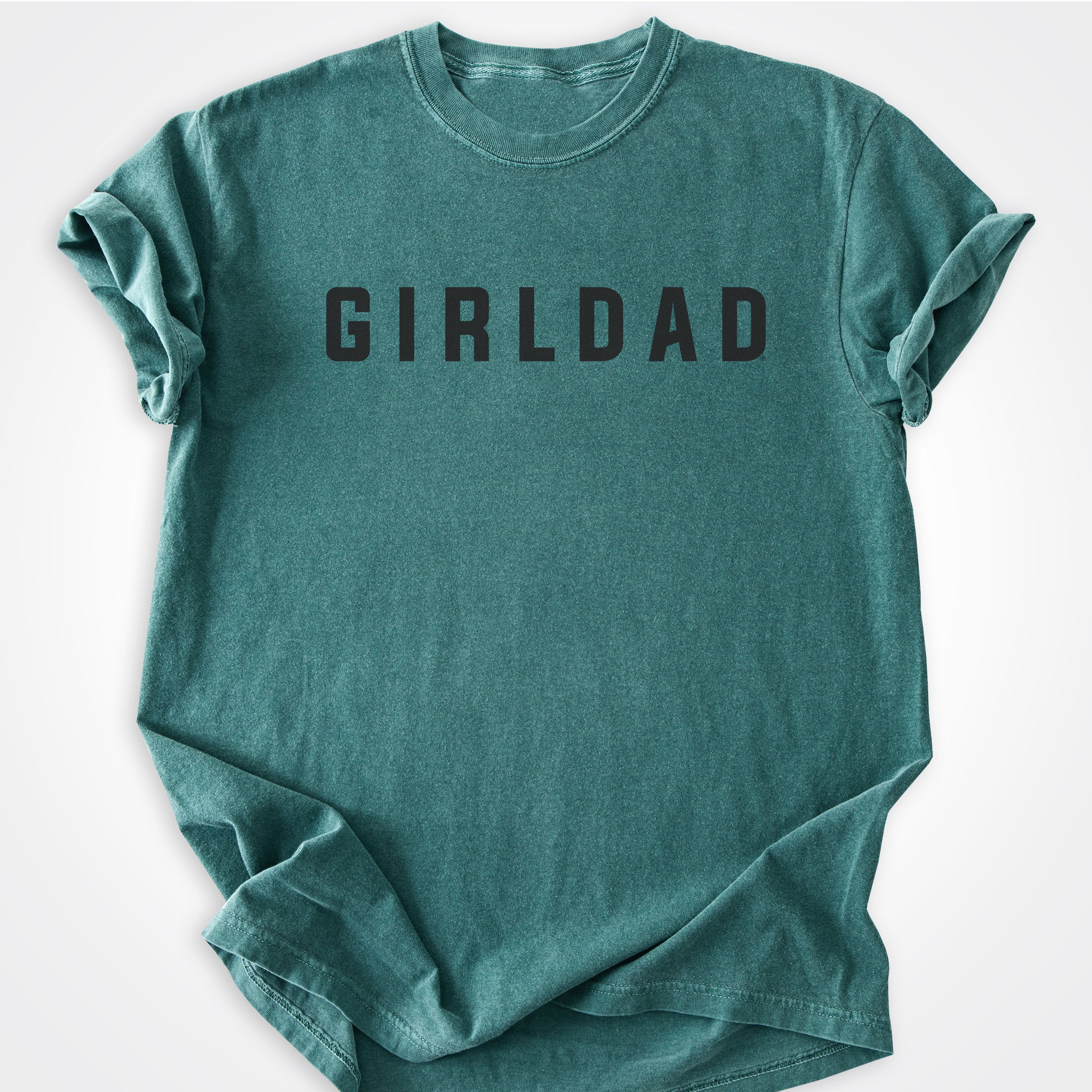 GirlDad Modern Logo Heavyweight Tee