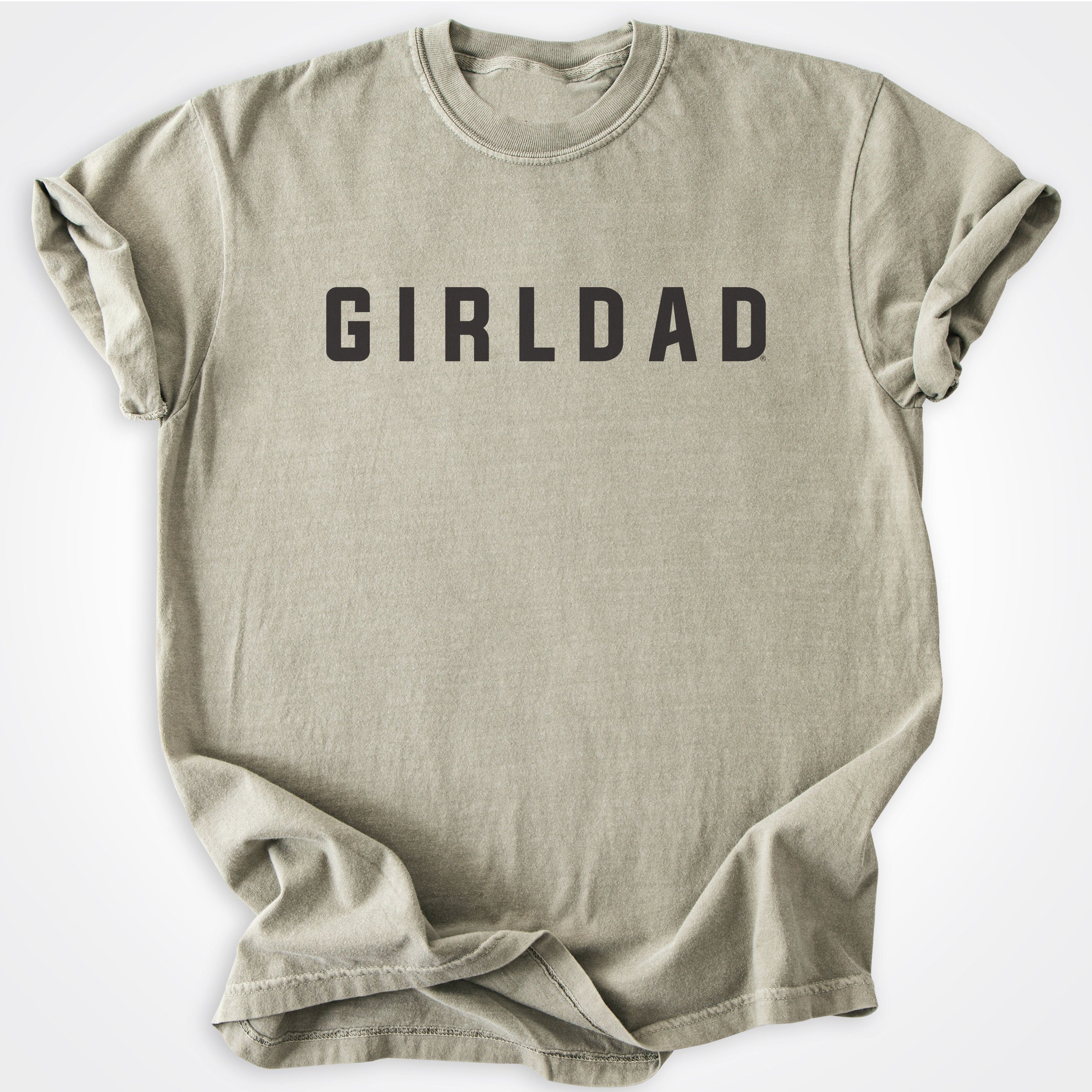 GirlDad Modern Logo Heavyweight Tee