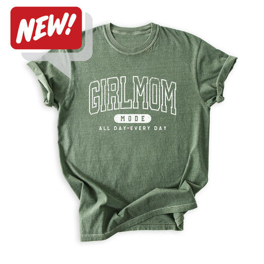 GirlMom Mode Heavyweight Tee