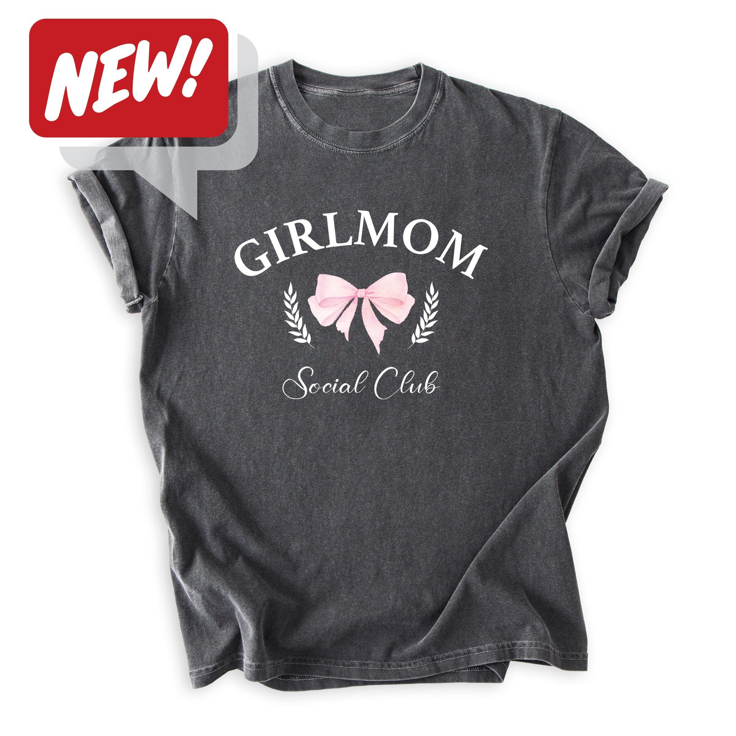 GirlMom Social Club Heavyweight Tee