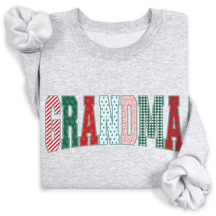 Grandma Gift Wrapped Sweatshirt