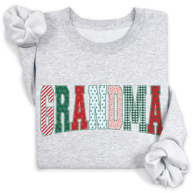 Grandma Gift Wrapped Sweatshirt
