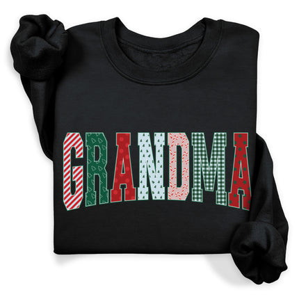 Grandma Gift Wrapped Sweatshirt