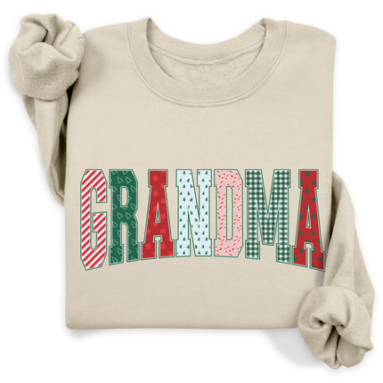 Grandma Gift Wrapped Sweatshirt