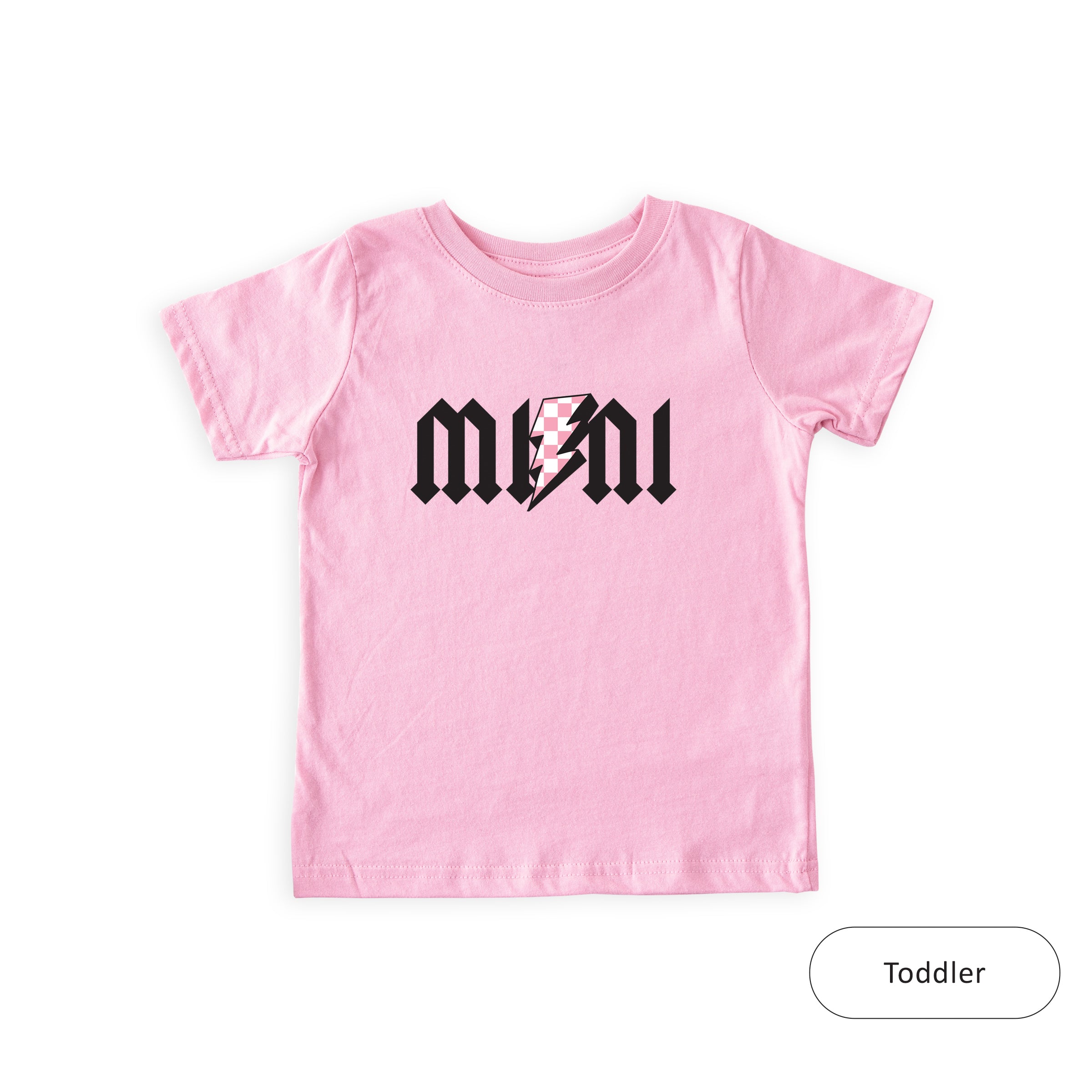 Mini Pink Checkered Bolt