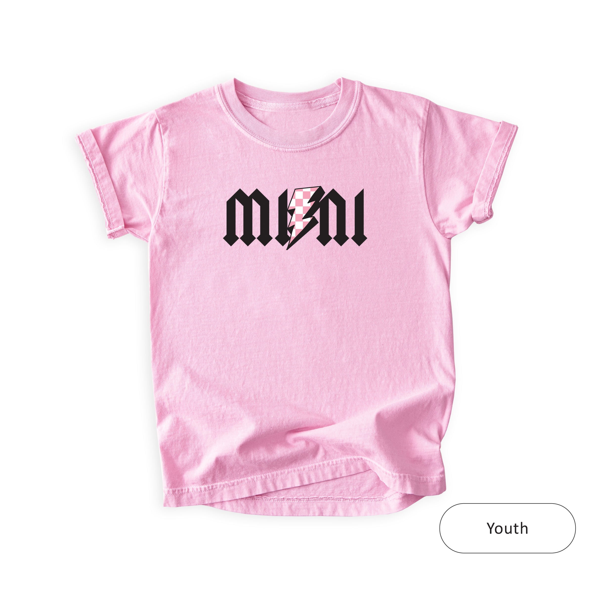 Mini Pink Checkered Bolt