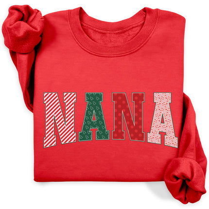 Nana Gift Wrapped Sweatshirt