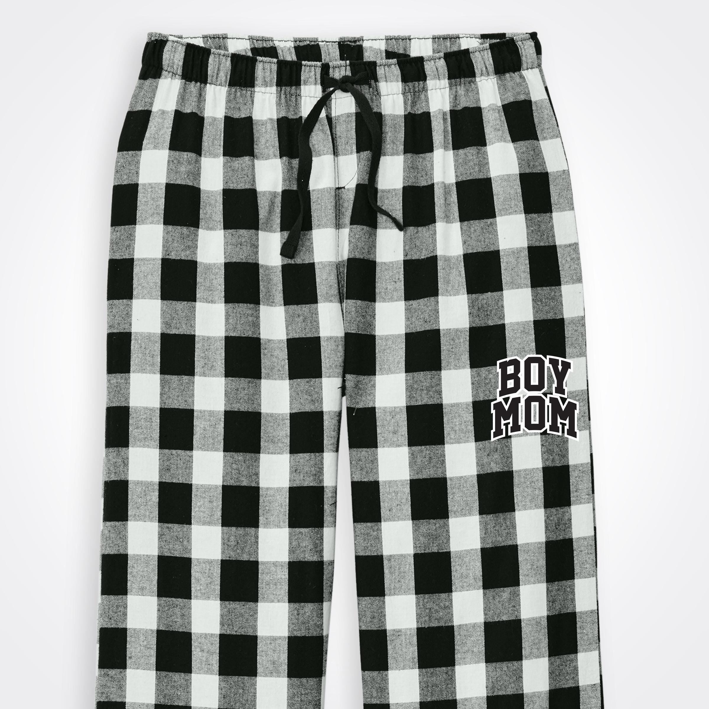 BoyMom Varsity Logo Flannel Pajama Pant