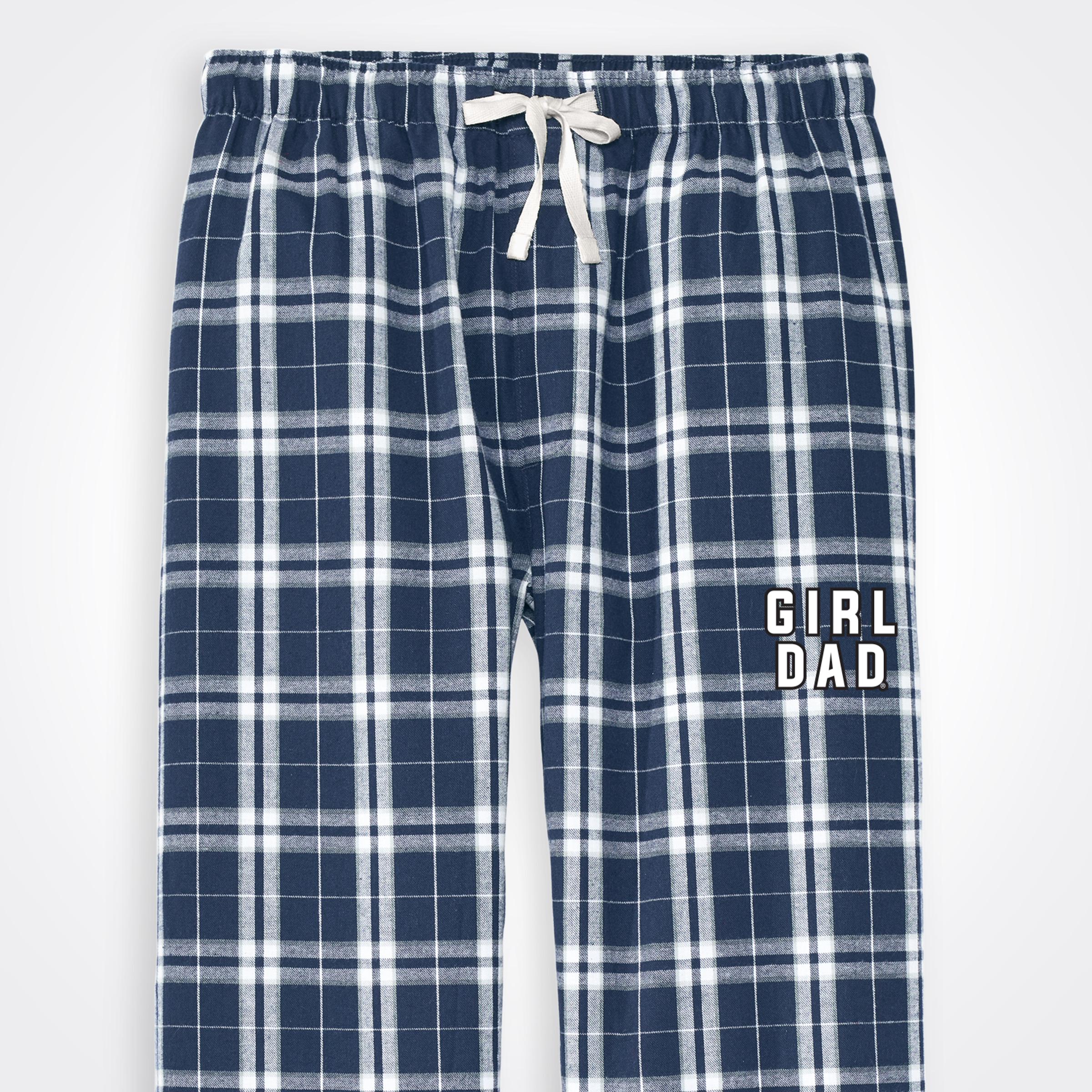 GirlDad Modern Logo Stacked Flannel Pajama Pant