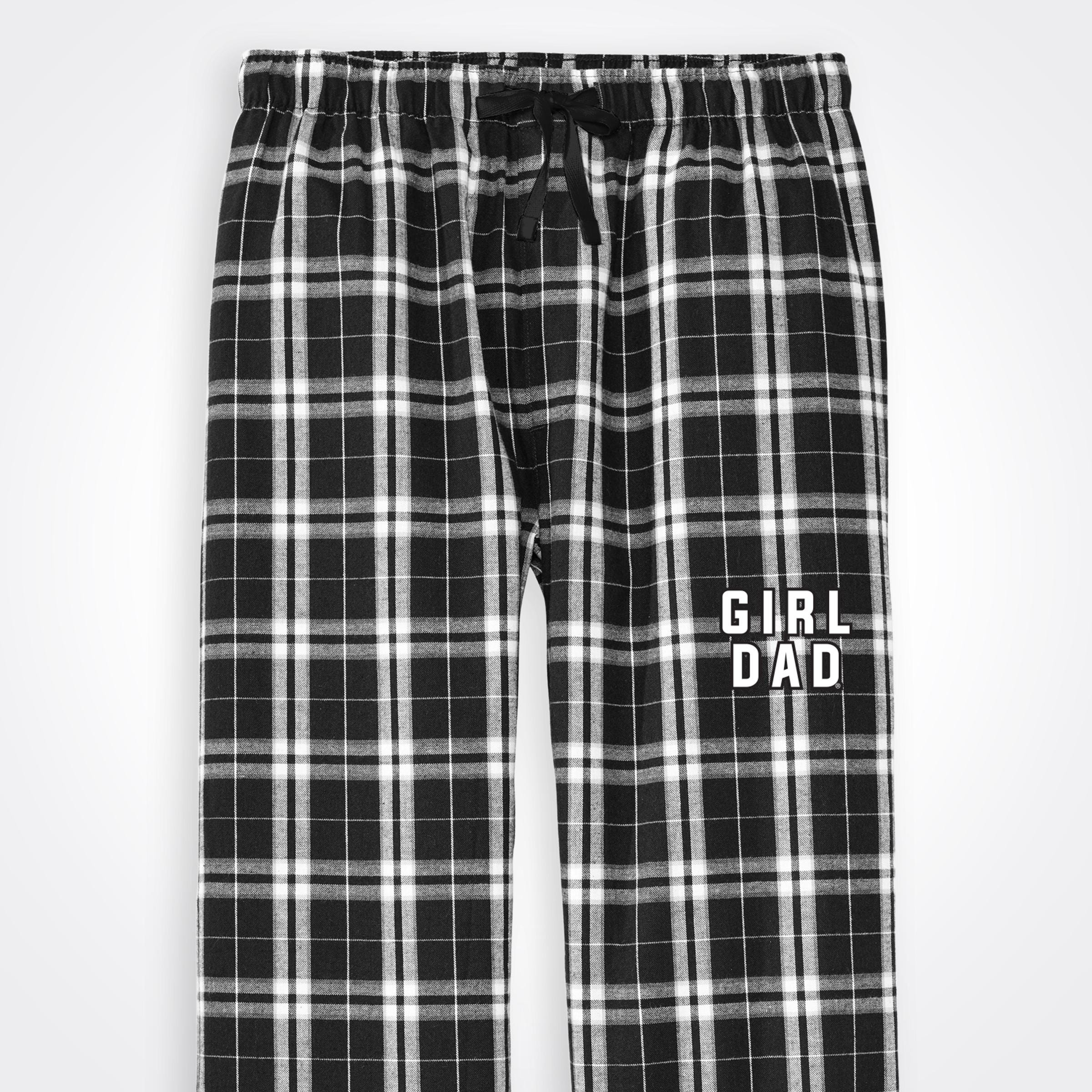GirlDad Modern Logo Stacked Flannel Pajama Pant