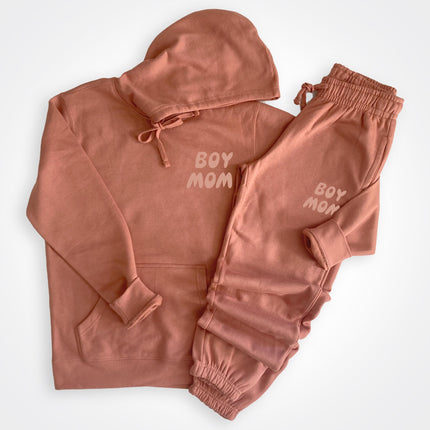 BoyMom Bubblegum Logo Fleece Hoodie