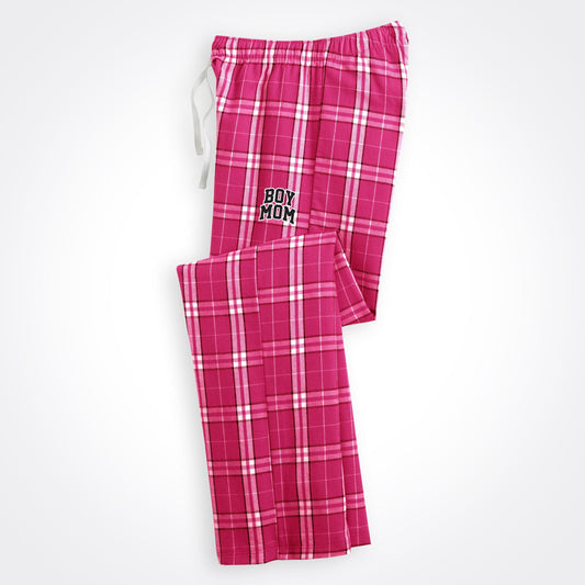 BoyMom Varsity Logo Flannel Pajama Pant