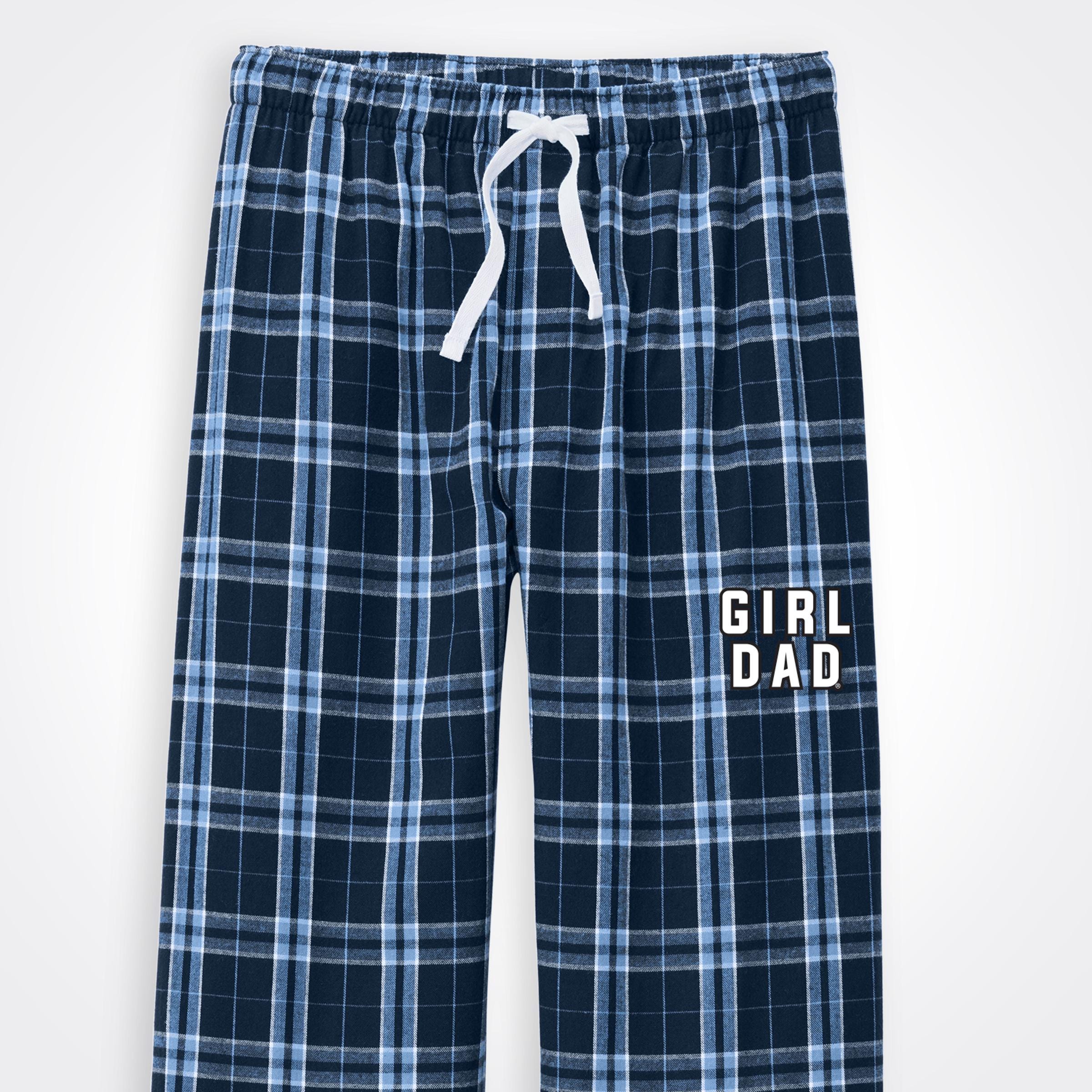 GirlDad Modern Logo Stacked Flannel Pajama Pant