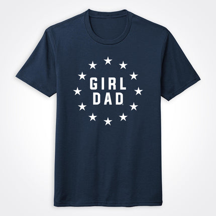Girldad® Stars on Navy Tee