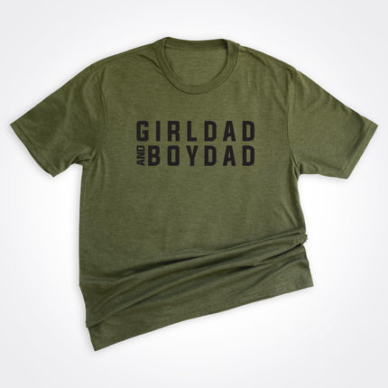 GirlDad & BoyDad Modern Logo Tee