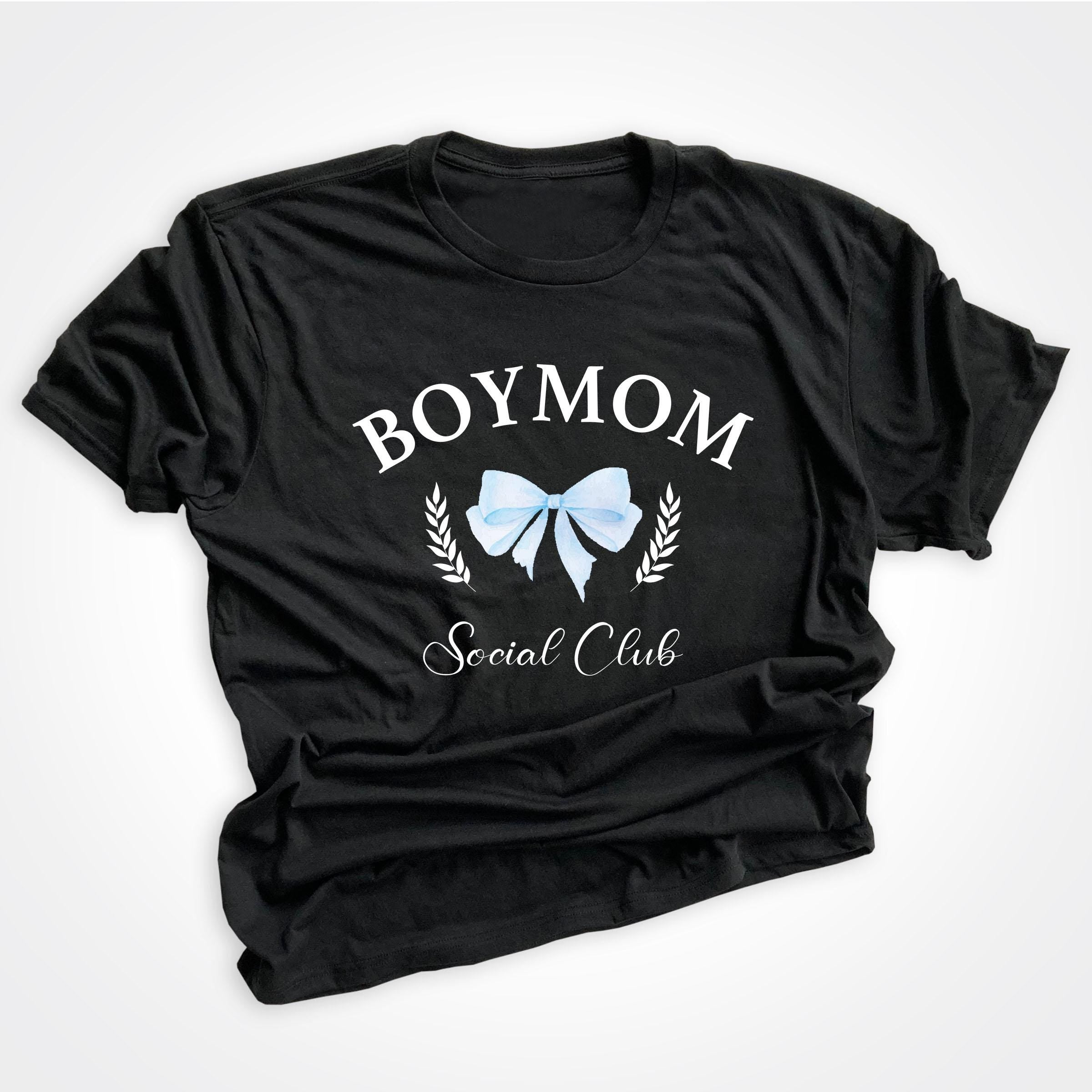 Boymom® Social Club Black Tee