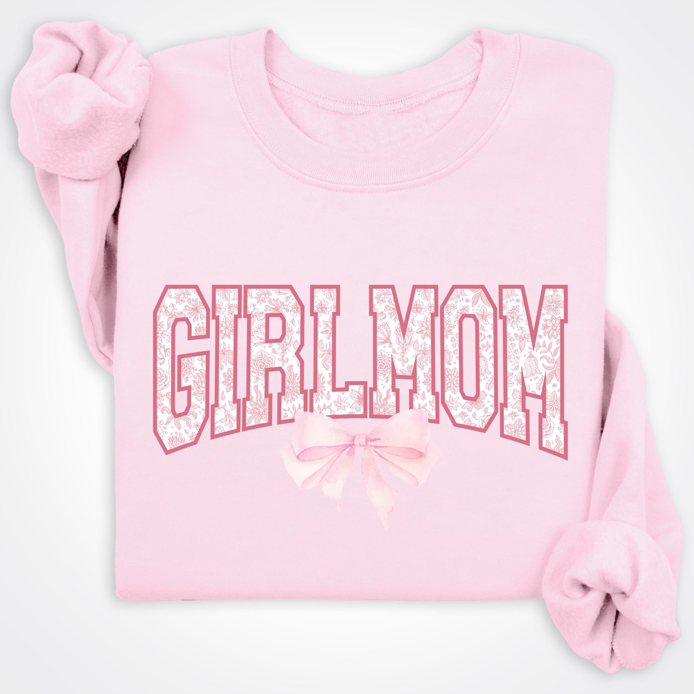 GirlMom® Coquette Bow Sweatshirt
