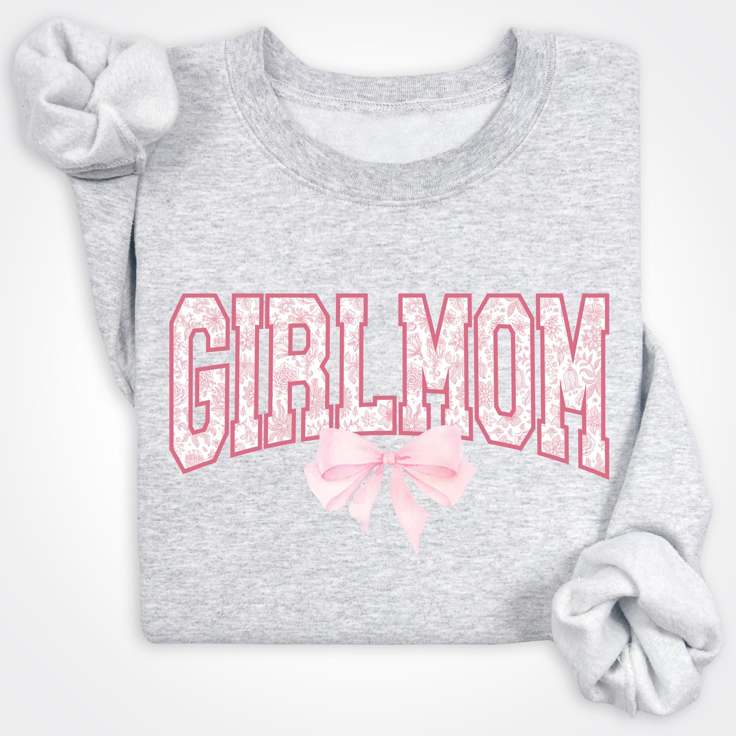GirlMom® Coquette Bow Sweatshirt