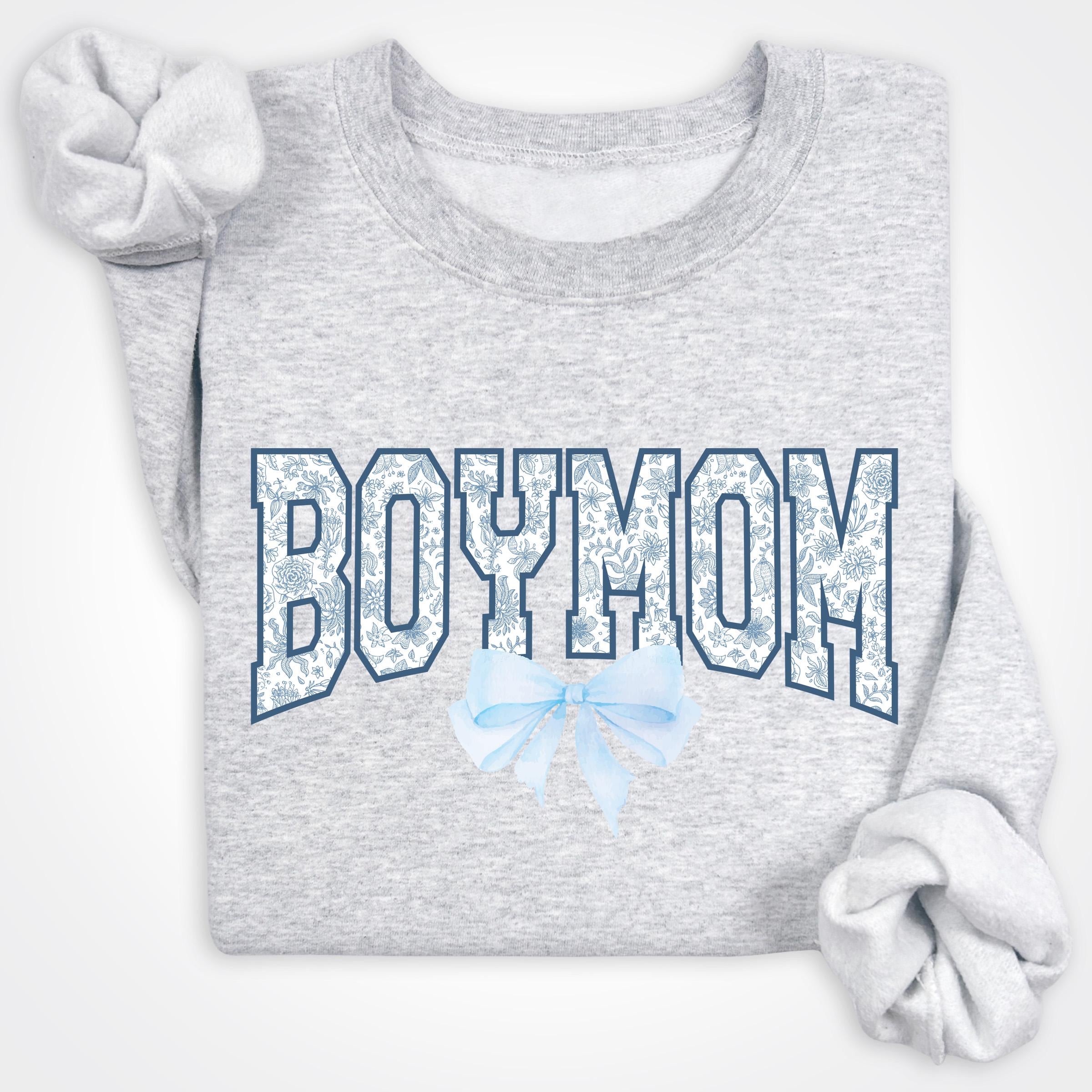 BoyMom® Coquette Bow Sweatshirt