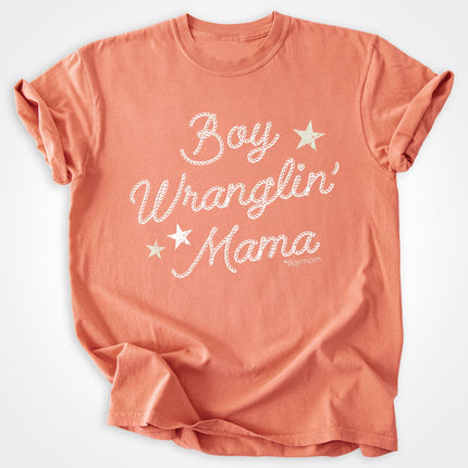 BoyMom Boy Wranglin' Heavyweight Tee