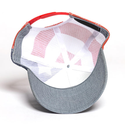 BoyDad Leather Patch Stars & Stripes Hat