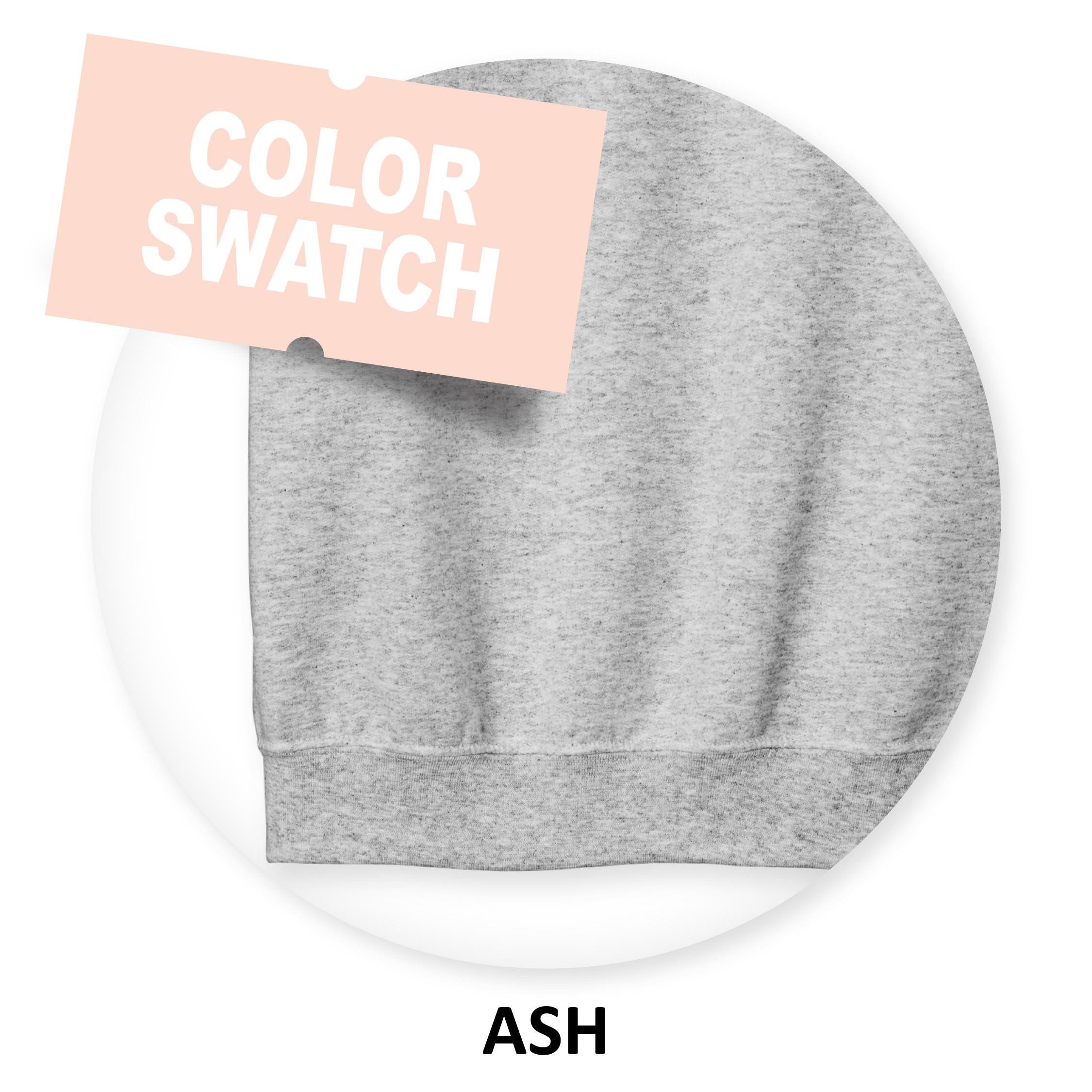 GirlMom® Embroidered Ash Sweatshirt