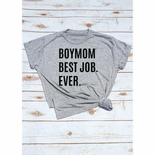 Boymom Best Job Ever Tee