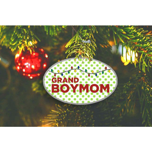 Grand Boymom Ornament