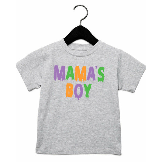Haunted Mama's Boy Toddler Grey Tee