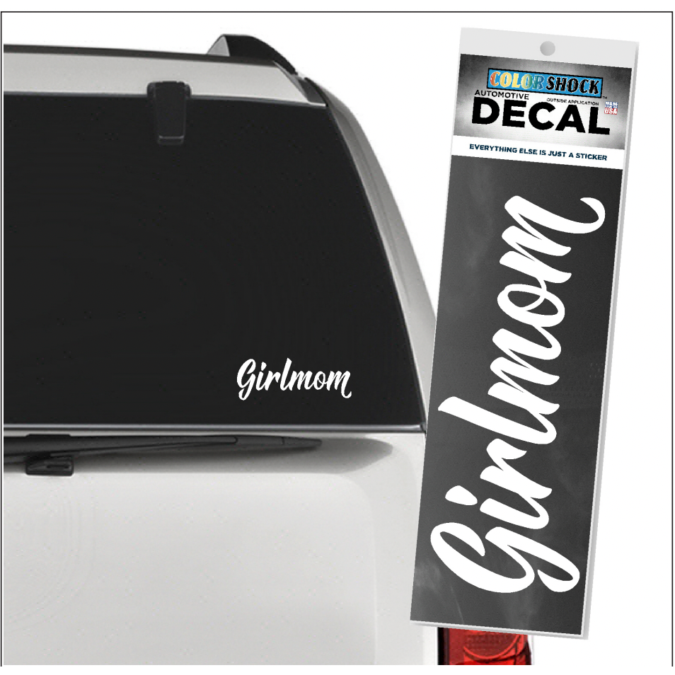 Decal: Girlmom Script