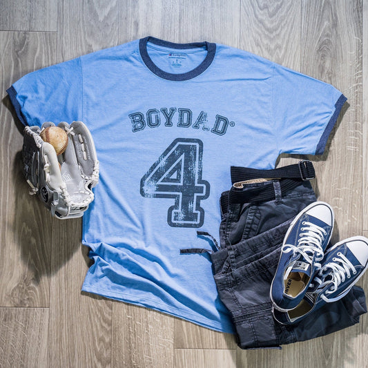 BoyDad 4 Ringer Tee