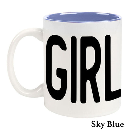 GirlDad Ceramic Mug